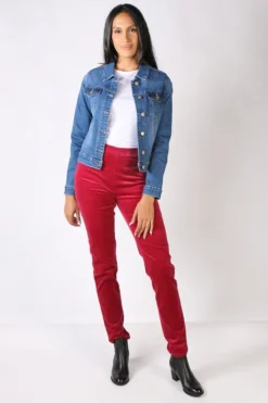 Vassalli Trucker Jacket In Denim 11 Vassalli Trucker Jacket In Denim -MOS Clothing Shop 2017a blue watershed 4