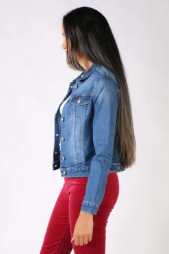 Vassalli Trucker Jacket In Denim 10 Vassalli Trucker Jacket In Denim -MOS Clothing Shop 2017a blue watershed 9