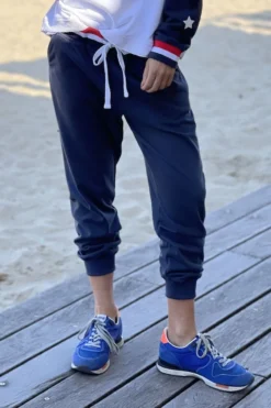 Hammill & Co Retro 76 Track Pant In Navy