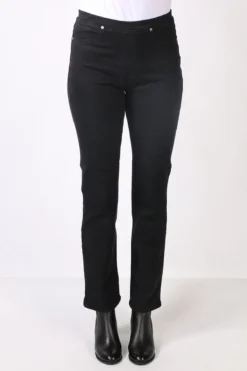 Vassalli Wide Leg Pant In Black