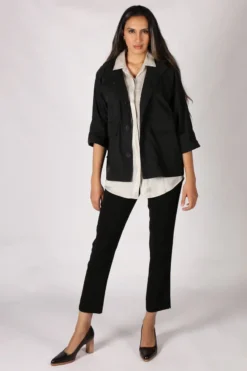 Swing Crunch Time Jacket In Black By Foil