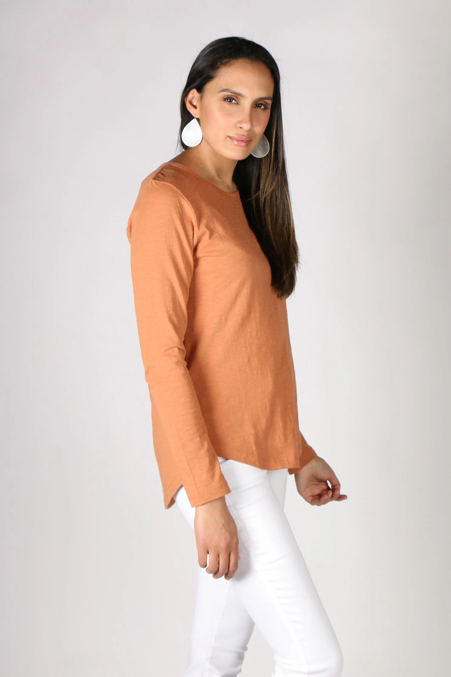 Robb & Lulu New York Tee In Nutmeg 5 Robb & Lulu New York Tee In Nutmeg - Image 3