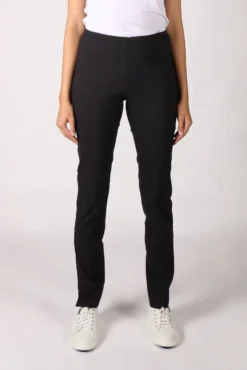 Acrobat Slim Leg Pant In Black By Verge