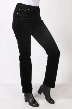 Vassalli Straight Leg Pant In Black 10 Vassalli Straight Leg Pant In Black -MOS Clothing Shop 5911m black 9