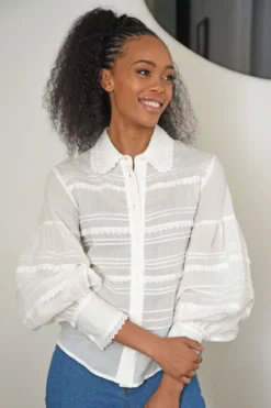 Coop Good Luck Charm Shirt In White