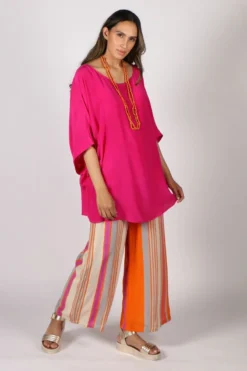 Prisha Top By Anupamaa In Fuchsia