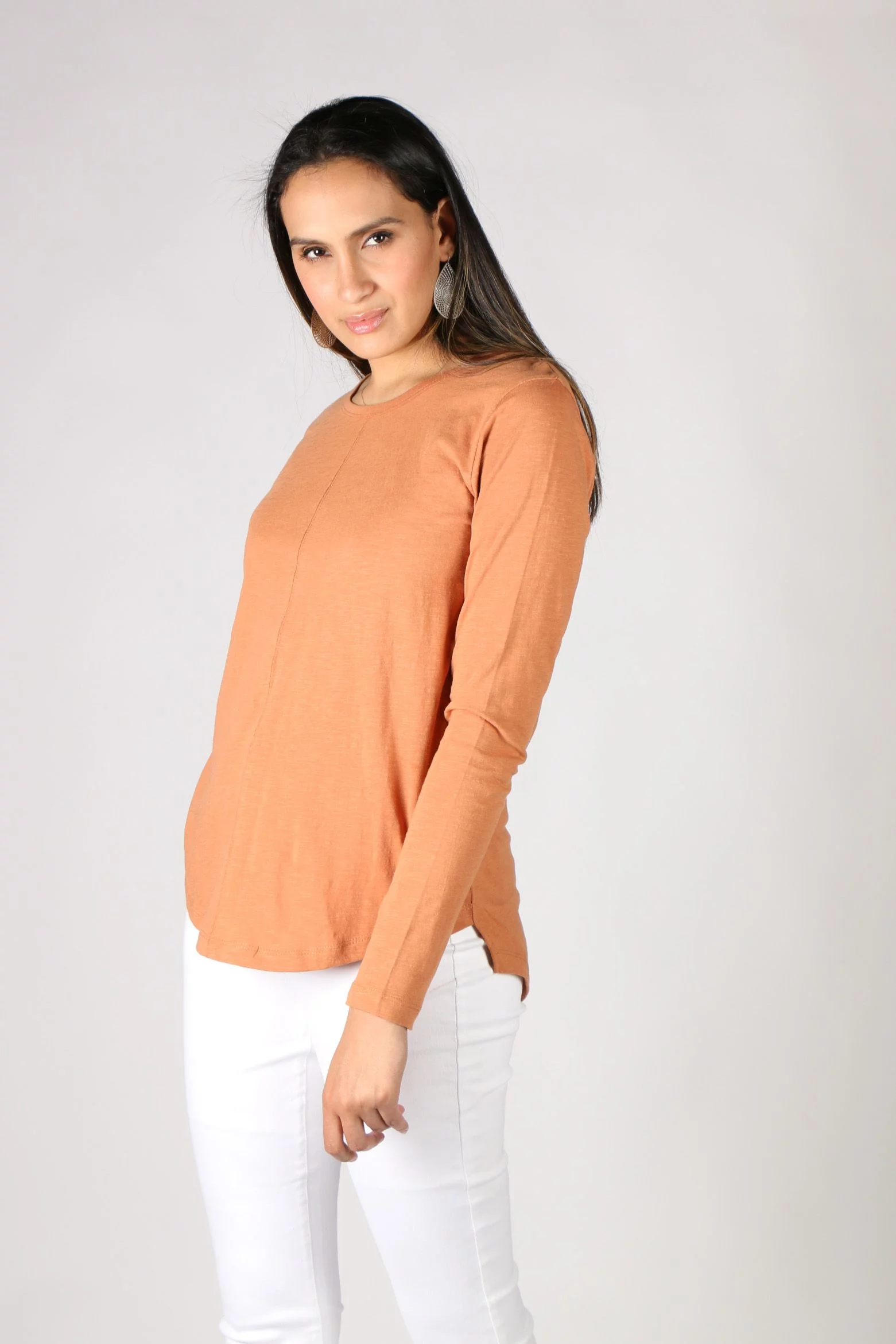 Robb & Lulu New York Tee In Nutmeg 4 Robb & Lulu New York Tee In Nutmeg - Image 2