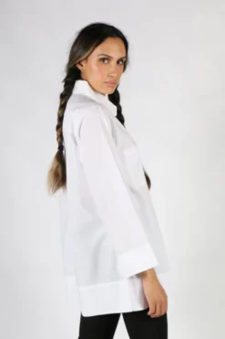 Bagruu Harvey Shirt In White 9 Bagruu Harvey Shirt In White -MOS Clothing Shop bagruu harvey shirt white 13 a