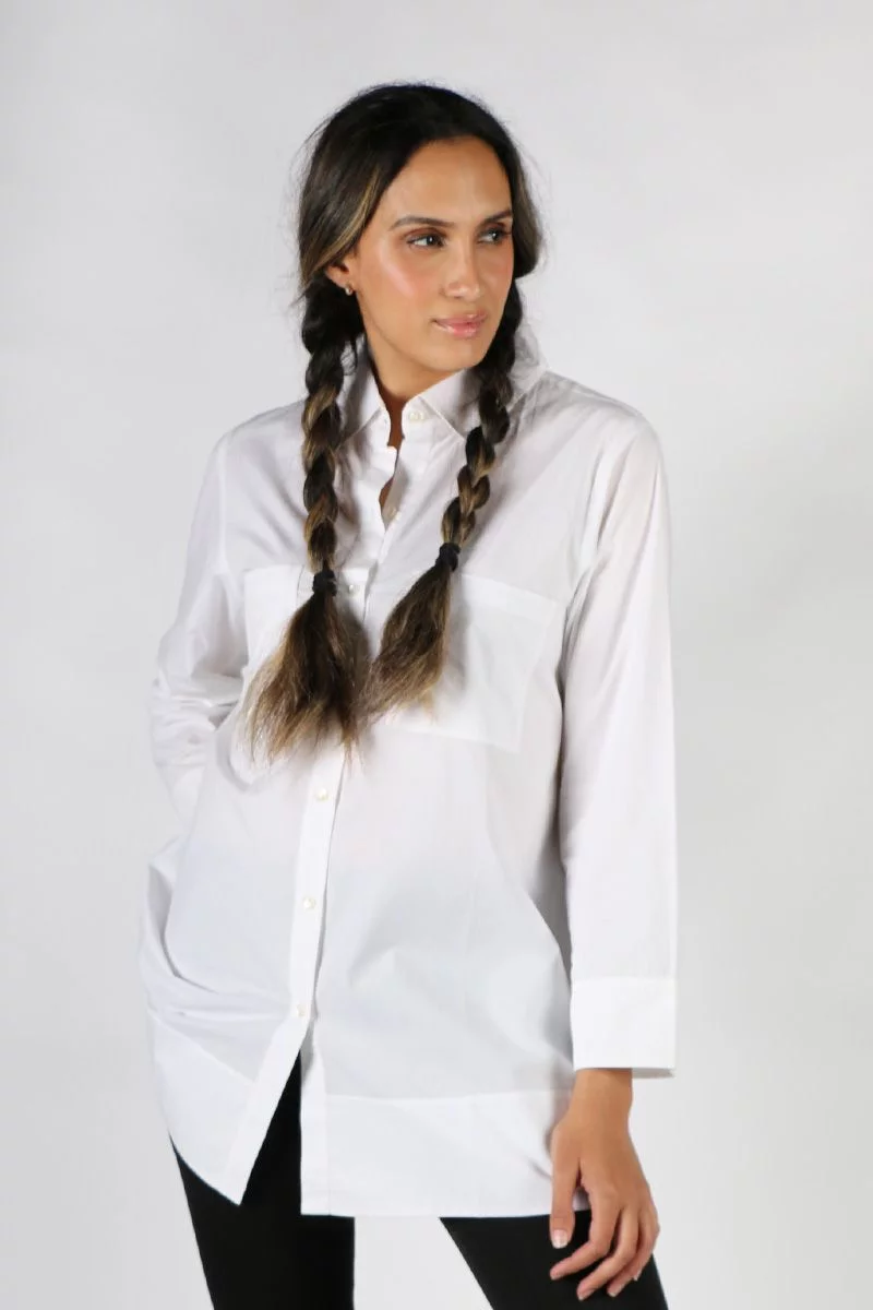 Bagruu Harvey Shirt In White 3 Bagruu Harvey Shirt In White