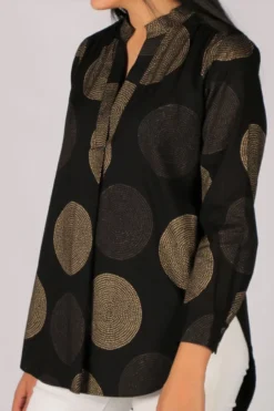 Olive Jap Poppy Shirt In Black By Bagruu 8 Olive Jap Poppy Shirt In Black By Bagruu -MOS Clothing Shop bagruu olive shirt jap poppy 7