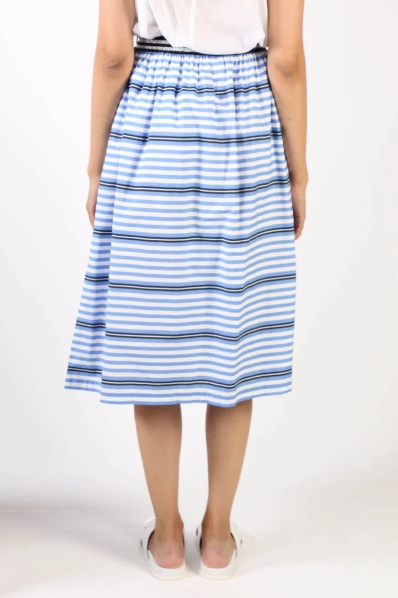 Bagruu Saki Surf Stripe Skirt In Blue 5 Bagruu Saki Surf Stripe Skirt In Blue - Image 3