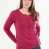 Bridge & Lord Essential Cardigan In Rose -MOS Clothing Shop bridge lord essential cardigan in rose2
