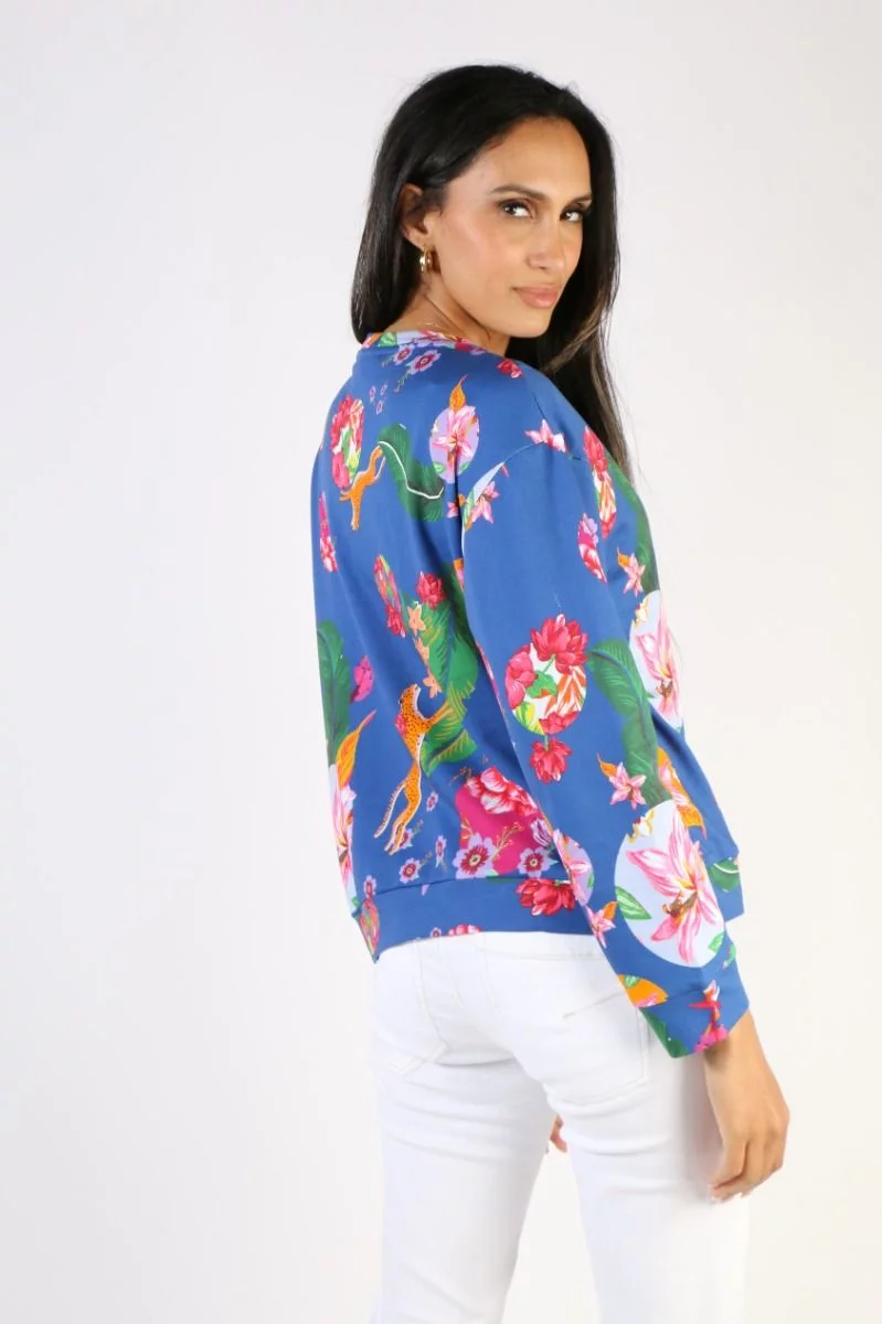 Emily Lovelock Terry Top In Blue 5 Emily Lovelock Terry Top In Blue - Image 3