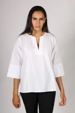 MOS Clothing Shop 26 Ellie Top In White By Bagruu
