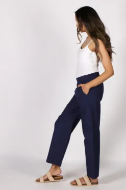 Noor Pant In Navy By Bagruu -MOS Clothing Shop f57f78e6d3e59b7970b3687abb7a96992754b3e6