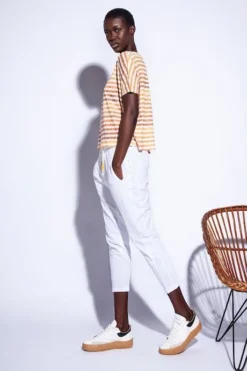 Funky Staff Alva Pants In White