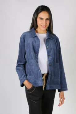 Gordon Smith Atlanta Corduroy Jacket In Blue 8 Gordon Smith Atlanta Corduroy Jacket In Blue -MOS Clothing Shop g smith 40756 jacket blue3