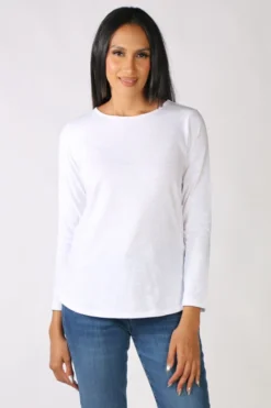 Goondiwindi Cotton Plain Tee In White