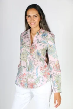 Goondiwindi Cotton Paisley Shirt In Pink -MOS Clothing Shop img 0519