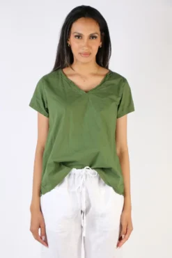Frockk Ellie Top In Moss