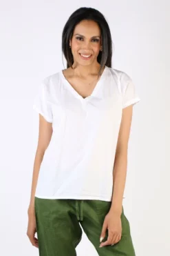 Frockk Ellie Top In White