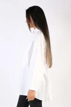 Frockk Megan Shirt In White 8 Frockk Megan Shirt In White -MOS Clothing Shop img 4394