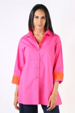 Bagruu Harvey Shirt In Hot Pink 12 Bagruu Harvey Shirt In Hot Pink -MOS Clothing Shop img 5540