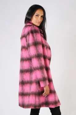 Cooper Double Scoop Coat In Pink -MOS Clothing Shop img 84752 1