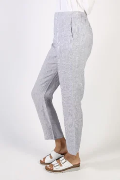 Ink Linen Pant By Jump In Stripe -MOS Clothing Shop jump 536j7033a pant ink 3