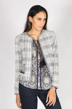 Loobies Story Isla Jacket In Indigo 14 Loobies Story Isla Jacket In Indigo -MOS Clothing Shop ls ls2055 jacket indigo 6