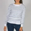 Robb & Lulu New Jersey Tee In Stripe -MOS Clothing Shop lulu oc3010 top stripe 2