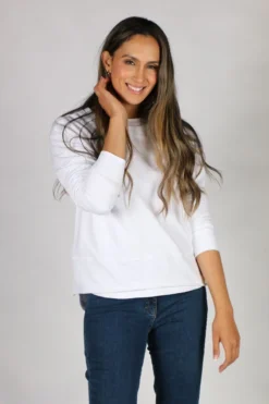 Robb & Lulu New Jersey Tee In White