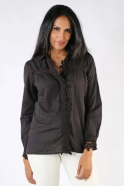 Maison Hotel Eolia Shirt In Black