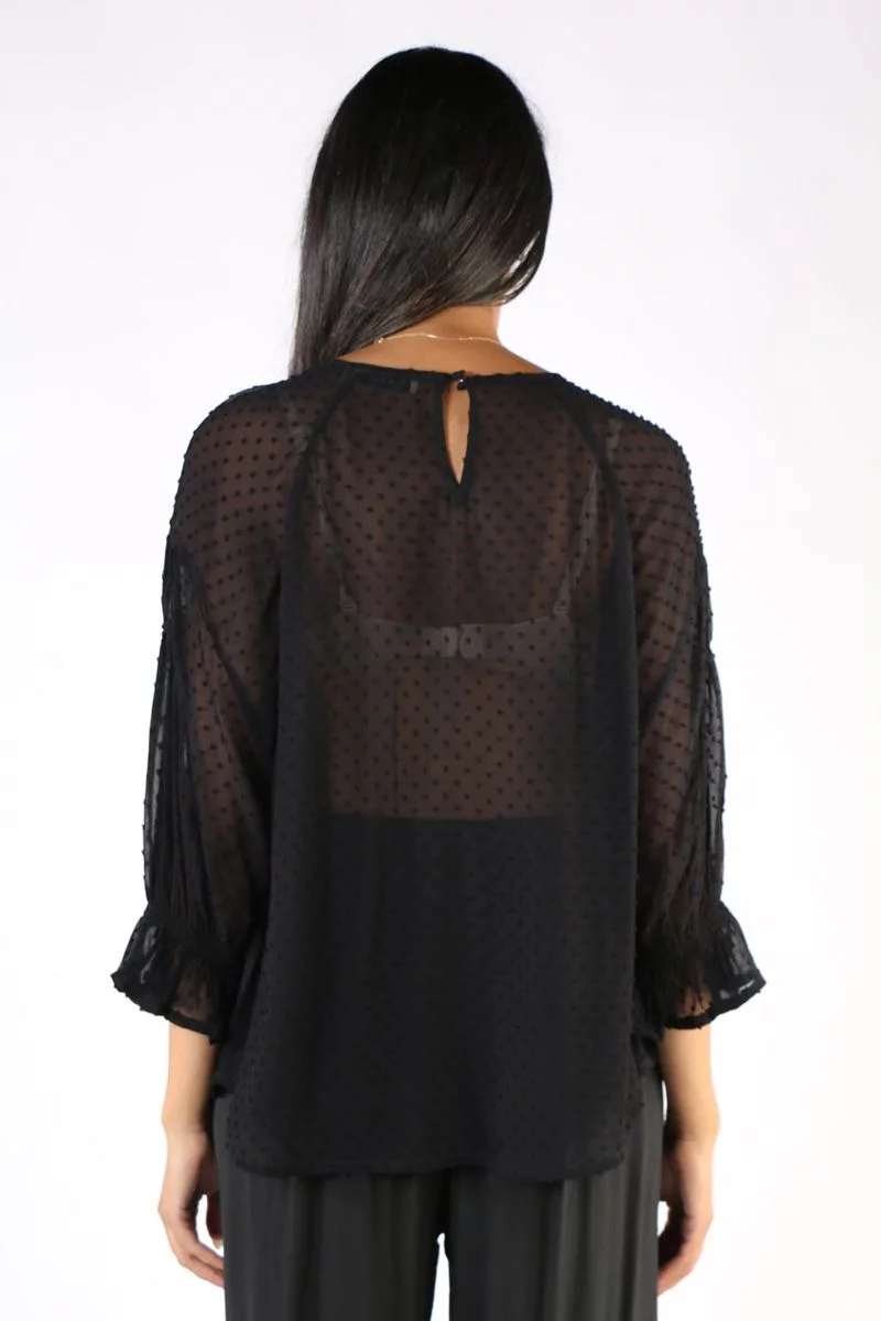 Masai Boda Top In Black 6 Masai Boda Top In Black - Image 4
