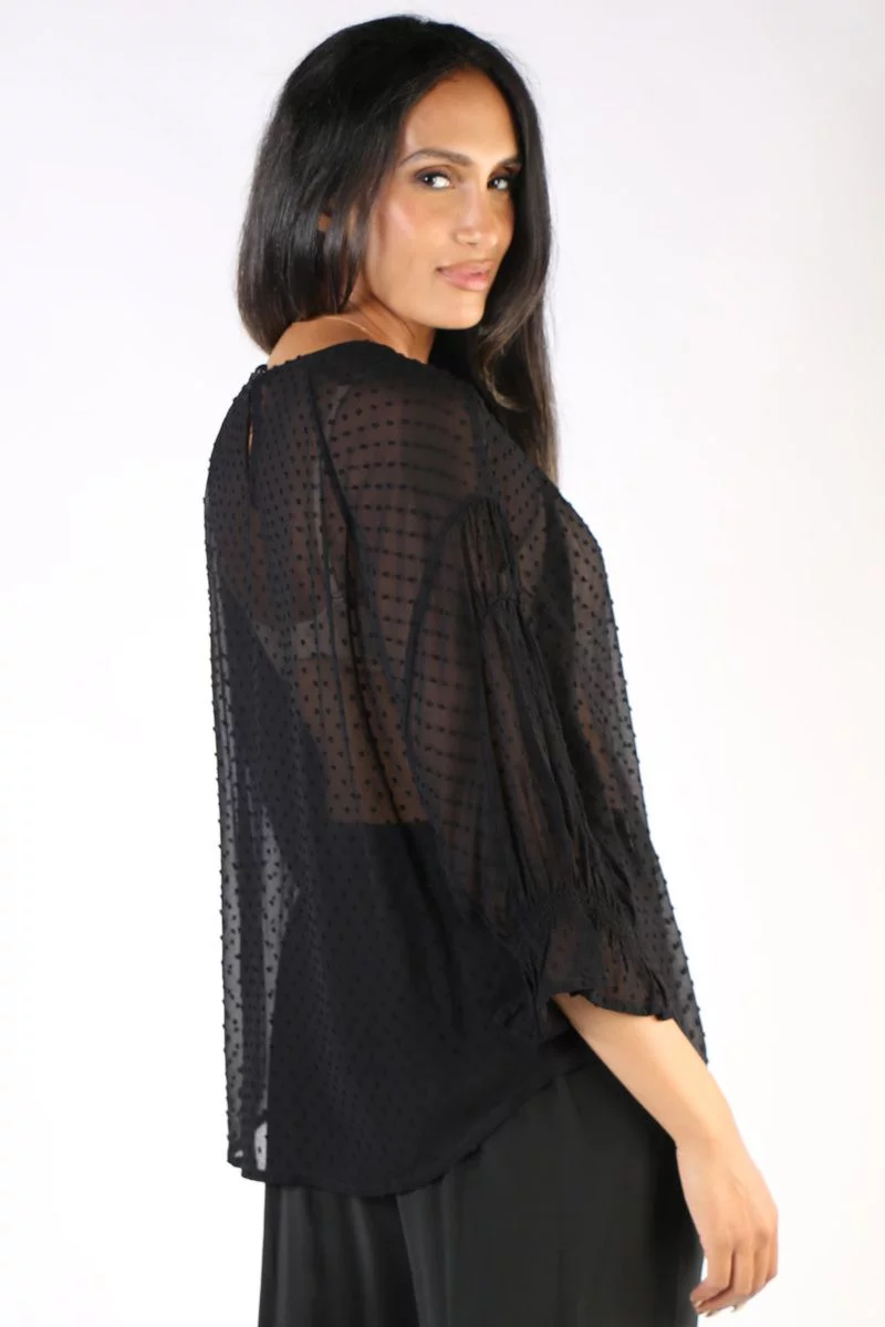 Masai Boda Top In Black 5 Masai Boda Top In Black - Image 3