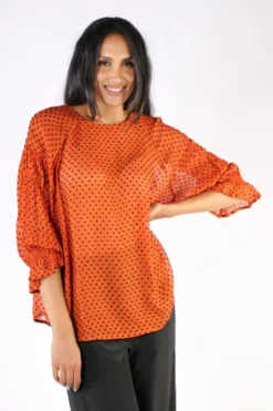Masai Boda Top In Clay