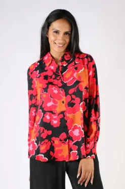 Masai Ingrida Floral Shirt In Print -MOS Clothing Shop masai ingrida