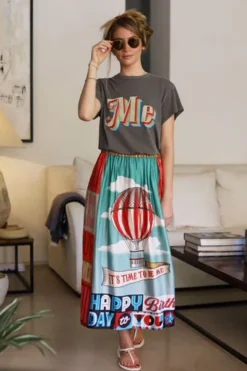 Me369 Alexa Skirt In Birthday