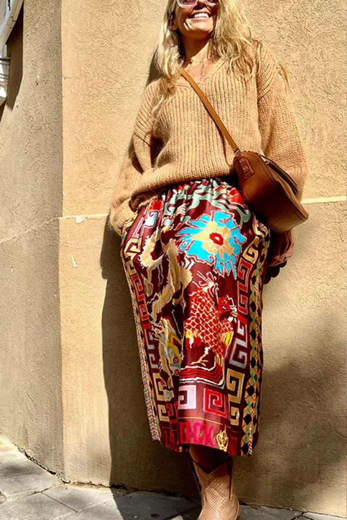 Me369 Rosalee Skirt In Dragon 5 Me369 Rosalee Skirt In Dragon - Image 3