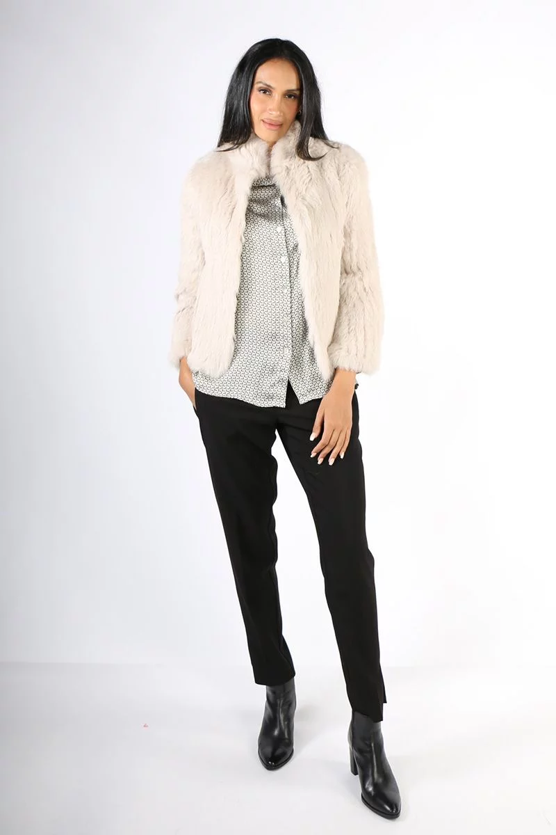 Milson Lola Classica Printed Shirt In Lime 7 Milson Lola Classica Printed Shirt In Lime - Image 5