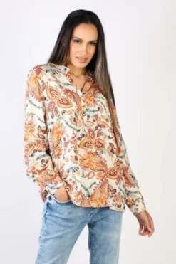 Monique Shirt By Salt + Stone In Orange