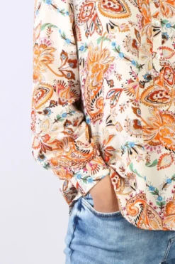 Monique Shirt By Salt + Stone In Orange 9 Monique Shirt By Salt + Stone In Orange -MOS Clothing Shop monique shirt by salt stone in orange4