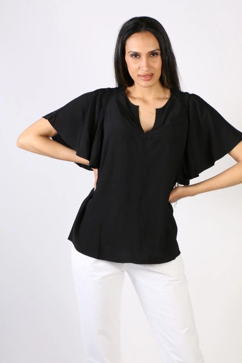 Mos Mosh Arjoo Top In Black 4 Mos Mosh Arjoo Top In Black - Image 2