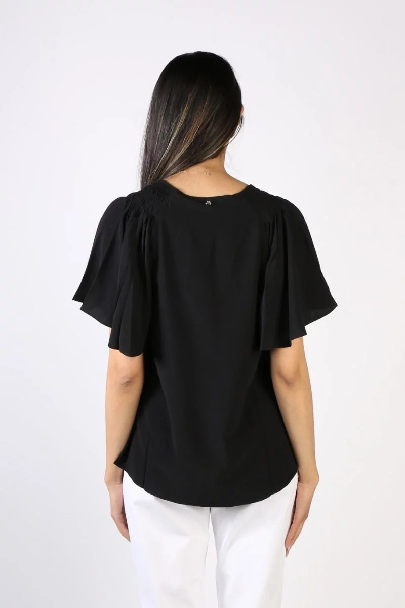 Mos Mosh Arjoo Top In Black 5 Mos Mosh Arjoo Top In Black - Image 3