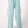 NYDJ Velour Wide Leg Jogger In Blue 1 NYDJ Velour Wide Leg Jogger In Blue -MOS Clothing Shop nydj mvcp8388 pant blue 2