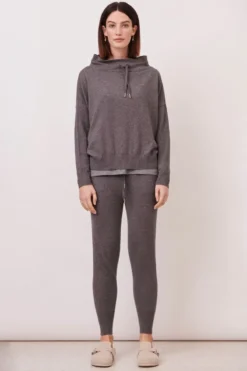 POL Beach Lounge Pant In Ash -MOS Clothing Shop pol pp3130 jumper ash2 1