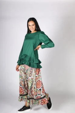 Never Miss A Pleat Top By Trelise Cooper In Green