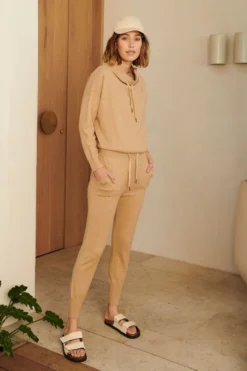 POL Nucleus Pant In Camel