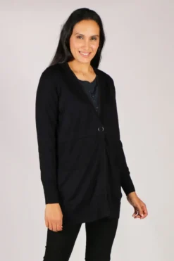 Verge Cassidy Cardigan In Navy