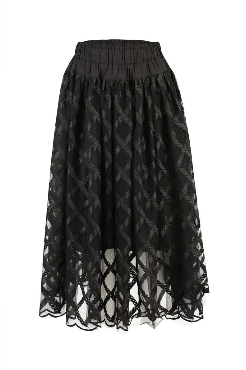 Free Falling Skirt In Black By Trelise Cooper 5 Free Falling Skirt In Black By Trelise Cooper - Image 3